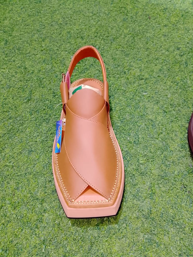 Kaptaan Peshwari  Leather Chappal