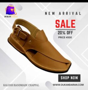 Kalosh handmade  leather Chappal
